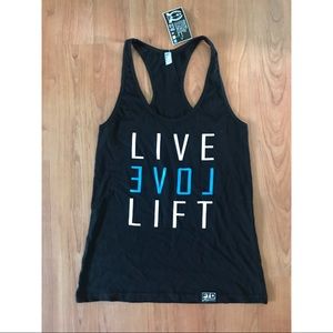 FTD Apparel Live Love Lift tank